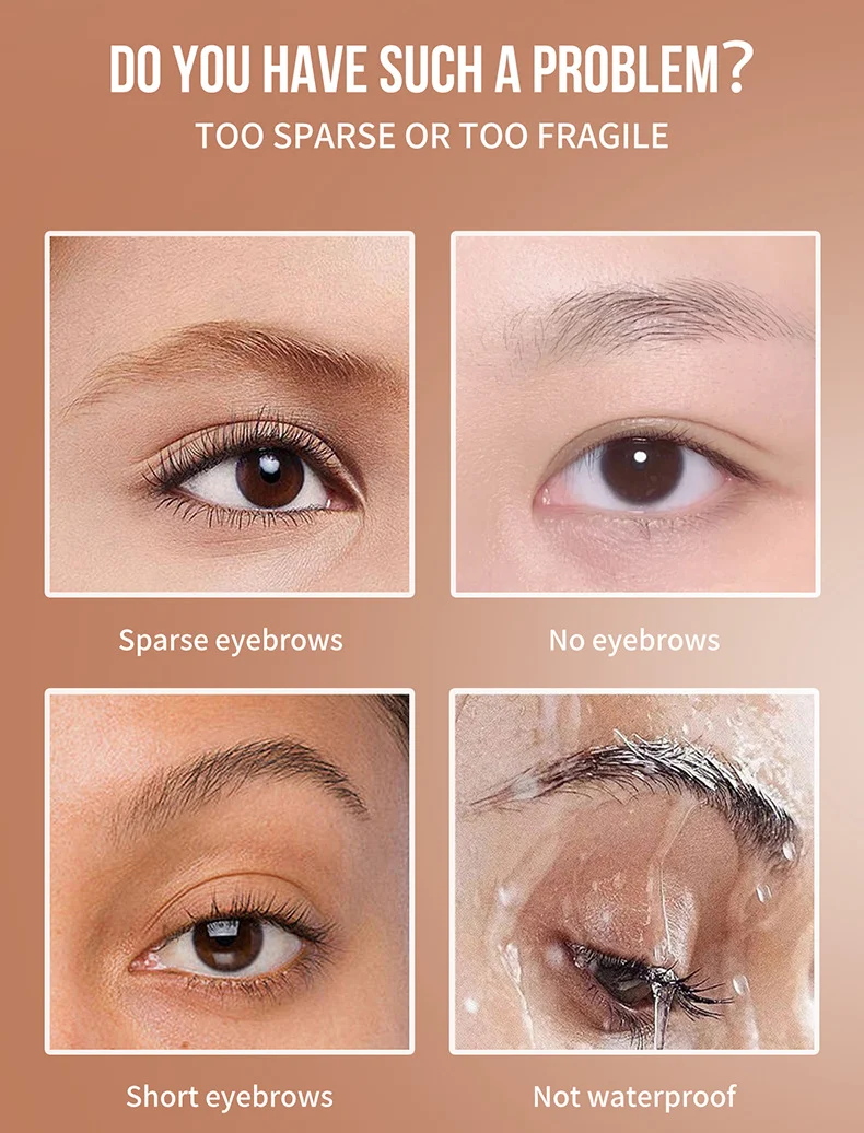 Eyebrow Gel and Dye 2-in-1 Waterproof Tinting & Setting Gel for Natural Fuller Brows 3 eyebrow gel dye 2 in 1 waterproof tinting setting gel sit 5ukg5yrf desc 3