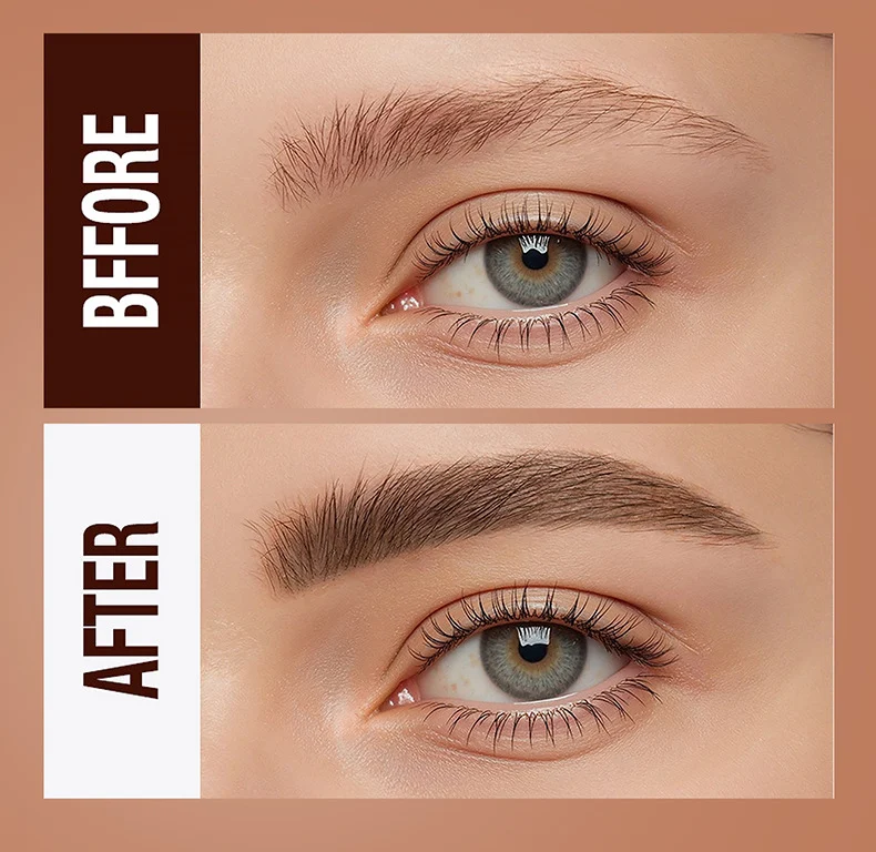 Eyebrow Gel and Dye 2-in-1 Waterproof Tinting & Setting Gel for Natural Fuller Brows 7 eyebrow gel dye 2 in 1 waterproof tinting setting gel sit 5ukg5yrf desc 7