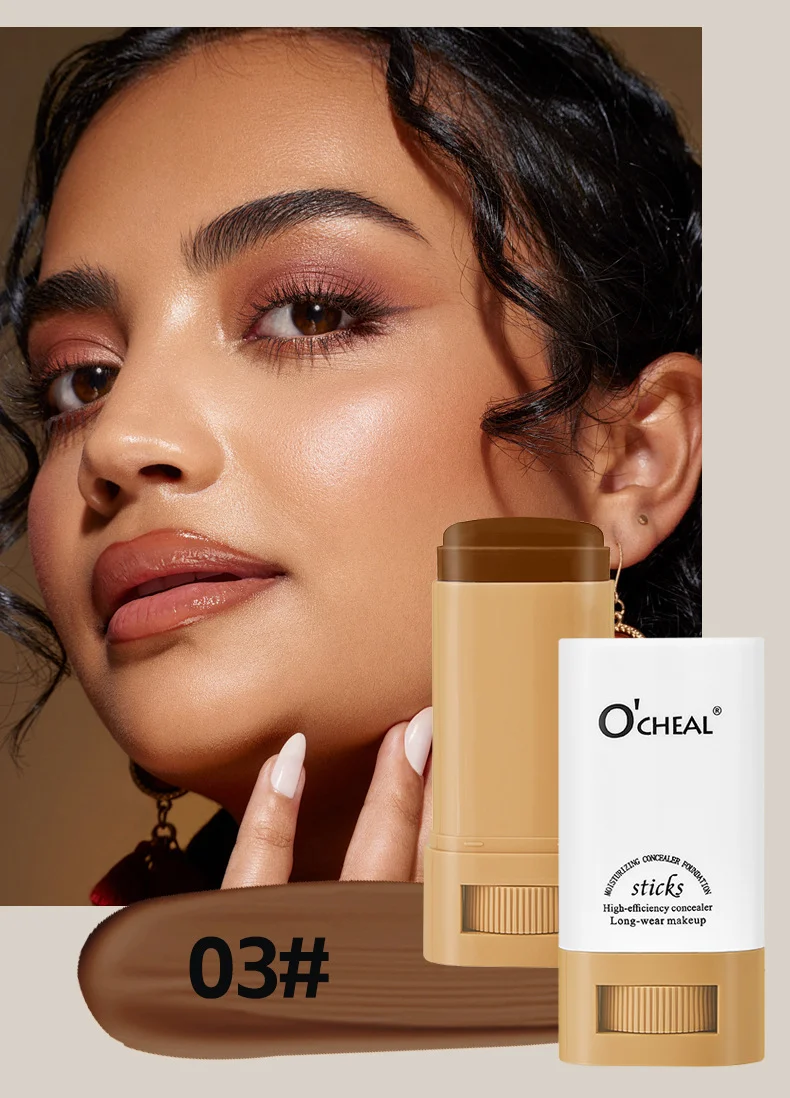 Foundation Stick Moisturizing Natural Concealer Long Wear 20g 10 foundation stick moisturizing concealer 20g sit 7kf4e252 desc 10