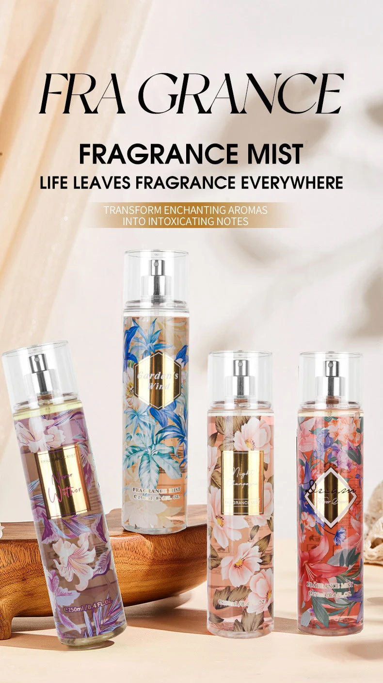 Fragrance Mist 250ml Long-Lasting Perfume Spray for Hair & Body 1 fragrance mist 250ml long lasting perfume spray sit sc57mr92 desc 1