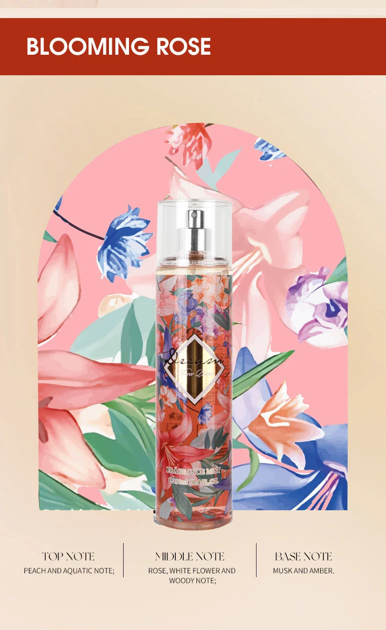 Fragrance Mist 250ml Long-Lasting Perfume Spray for Hair & Body 7 fragrance mist 250ml long lasting perfume spray sit sc57mr92 desc 7