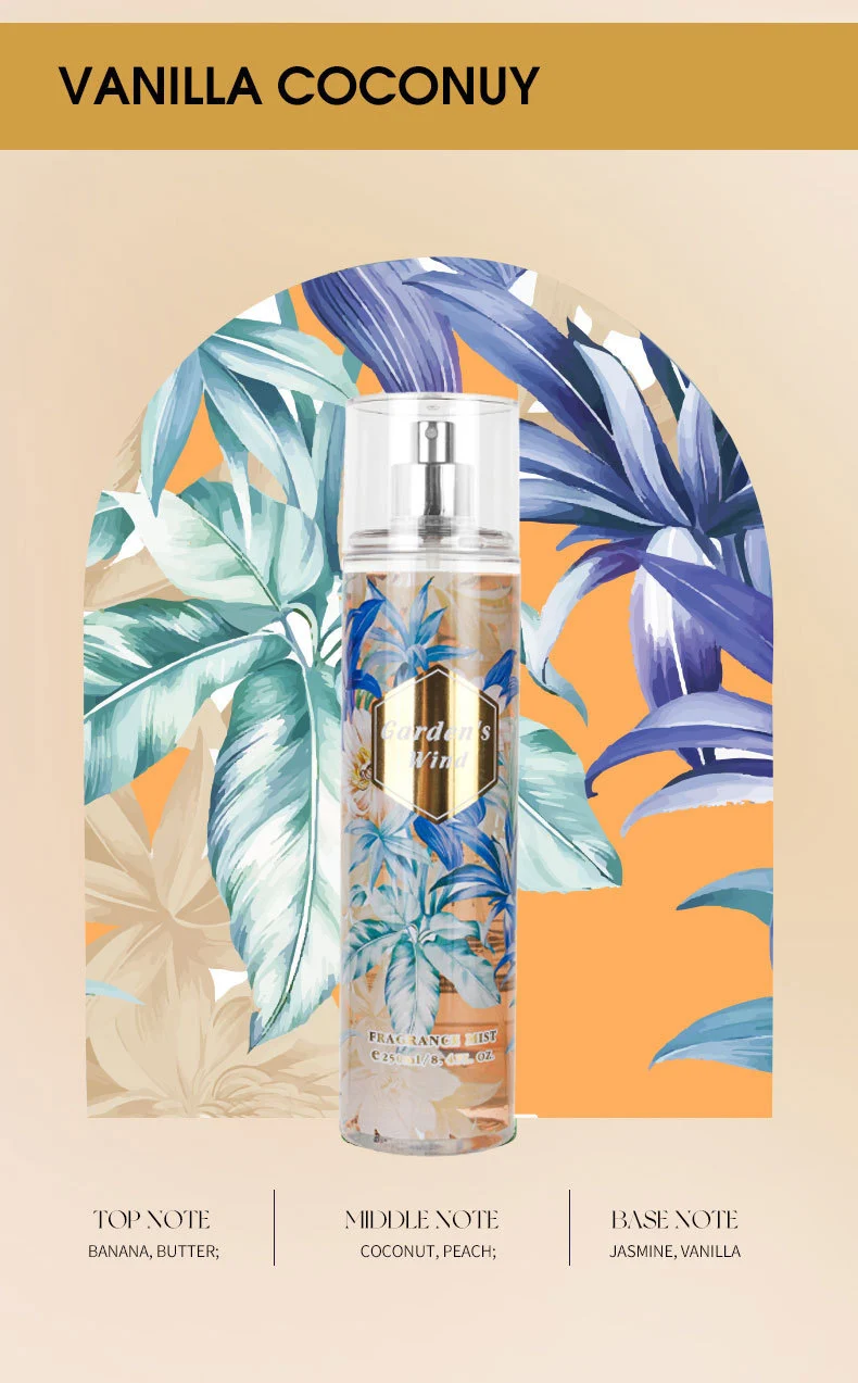Fragrance Mist 250ml Long-Lasting Perfume Spray for Hair & Body 9 fragrance mist 250ml long lasting perfume spray sit sc57mr92 desc 9