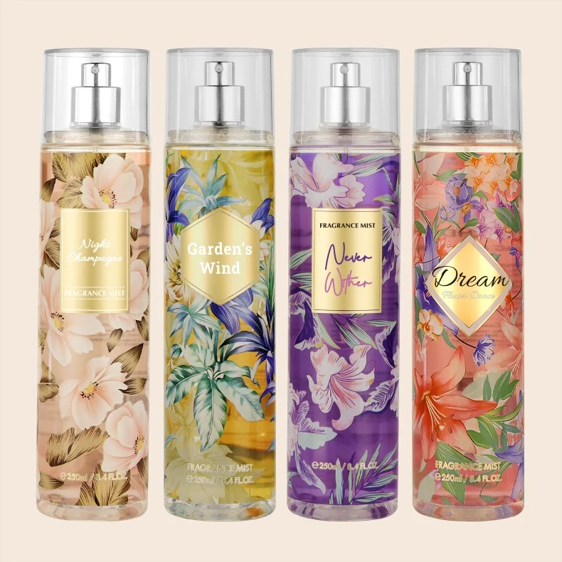 Fragrance Mist Body Spray Long Lasting Perfume for Women & Men 250ml 18 fragrance mist body spray sit extryxa2 desc 18