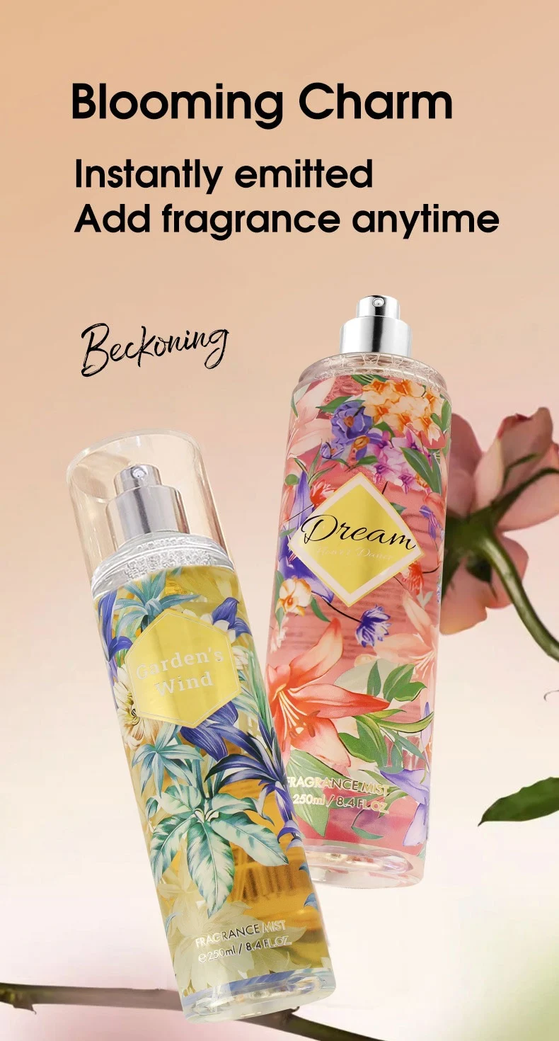 Fragrance Mist Body Spray Long Lasting Perfume for Women & Men 250ml 8 fragrance mist body spray sit extryxa2 desc 8
