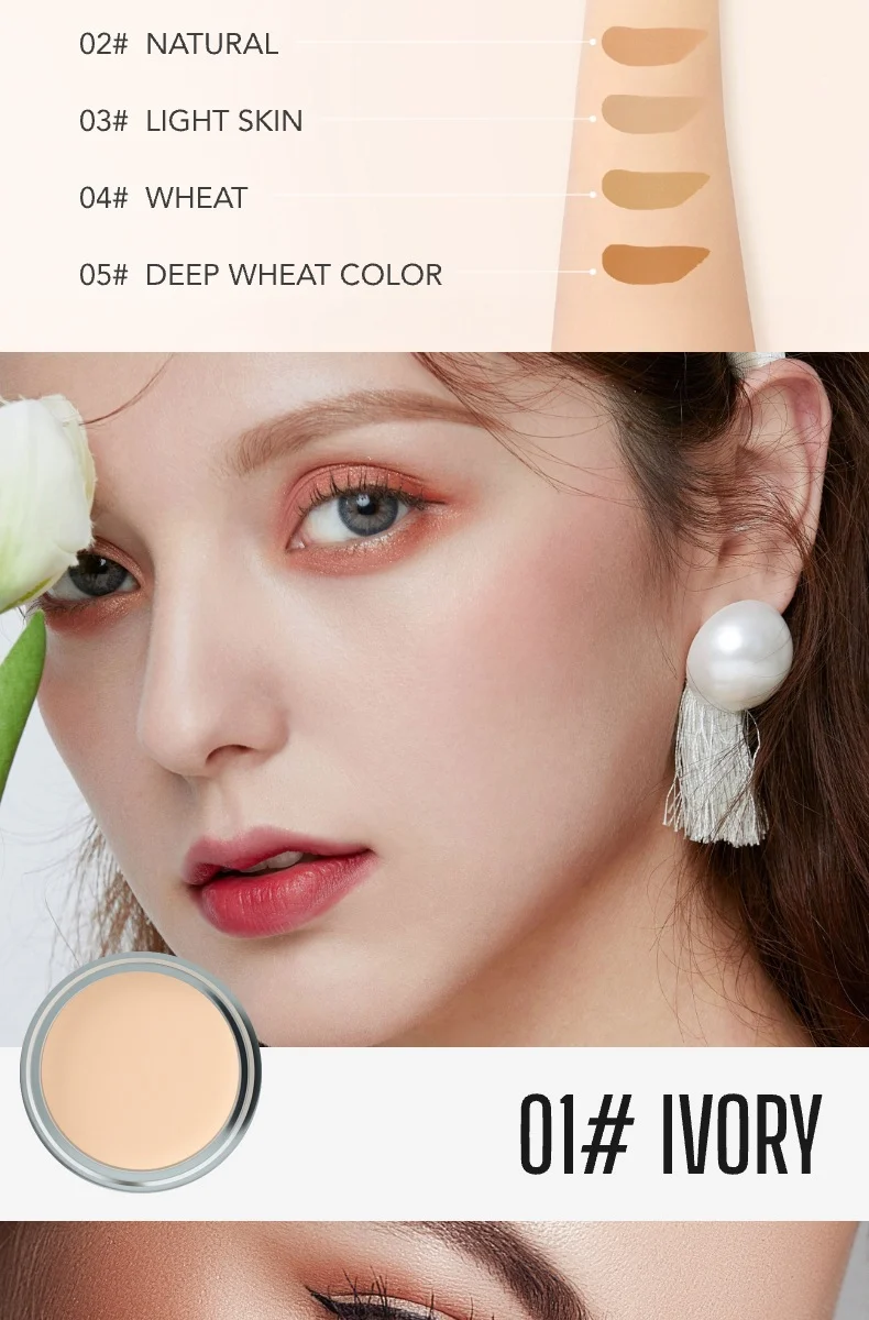 Full Coverage Concealer Foundation Cream for Tattoo & Blemish Correction - O'CHEAL Beauty Repair Long-Lasting Matte Finish 6 full coverage concealer foundation tattoo cover sit g7t6vq9u desc 6