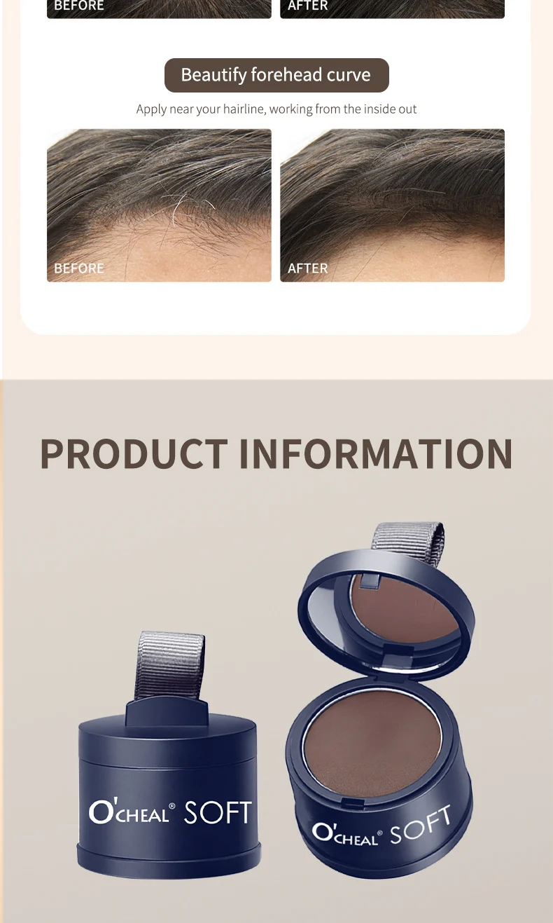 Hairline Powder Waterproof Sweatproof 5g Hair Fill & Contour Makeup Stick 14 hairline powder waterproof sweatproof 5g hair fill contour makeup stick sit erh8nufw desc 14