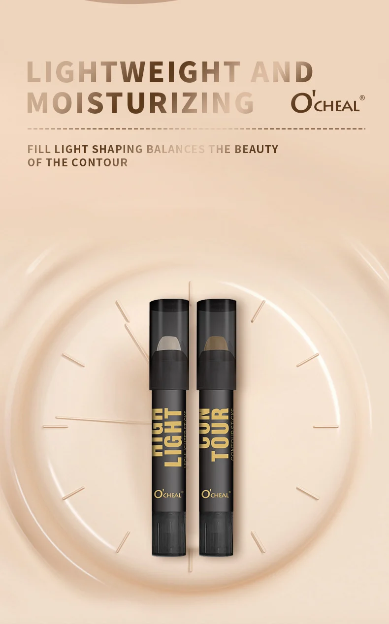 Highlight Contour Stick 2-in-1 Multi-Purpose Face Sculpting & Brightening Makeup Pen 11 highlight contour stick multi purpose face sculpting brightening makeup pen sit mehkz5w2 desc 11