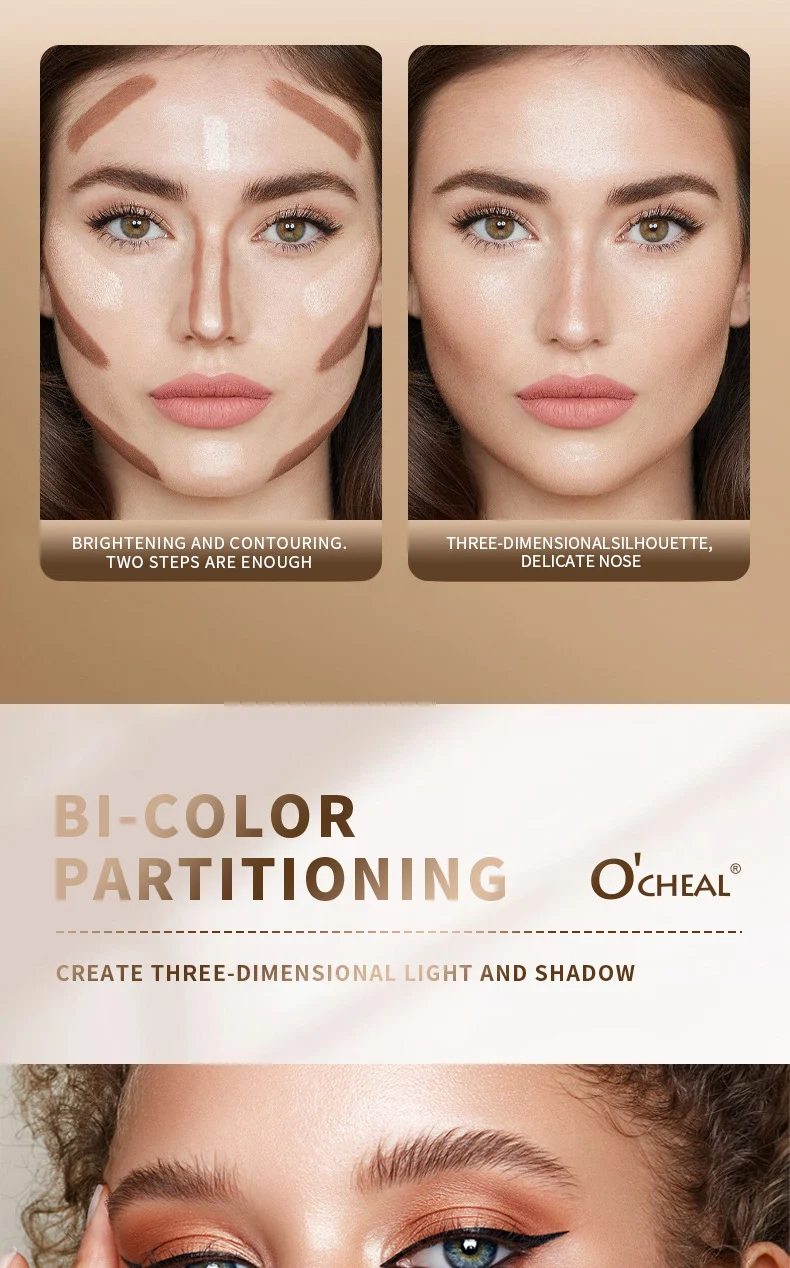 Highlight Contour Stick 2-in-1 Multi-Purpose Face Sculpting & Brightening Makeup Pen 12 highlight contour stick multi purpose face sculpting brightening makeup pen sit mehkz5w2 desc 12