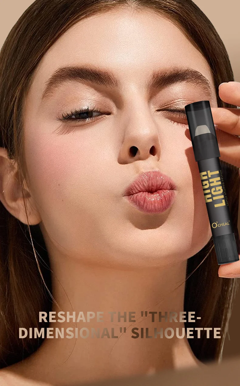 Highlight Contour Stick 2-in-1 Multi-Purpose Face Sculpting & Brightening Makeup Pen 4 highlight contour stick multi purpose face sculpting brightening makeup pen sit mehkz5w2 desc 4