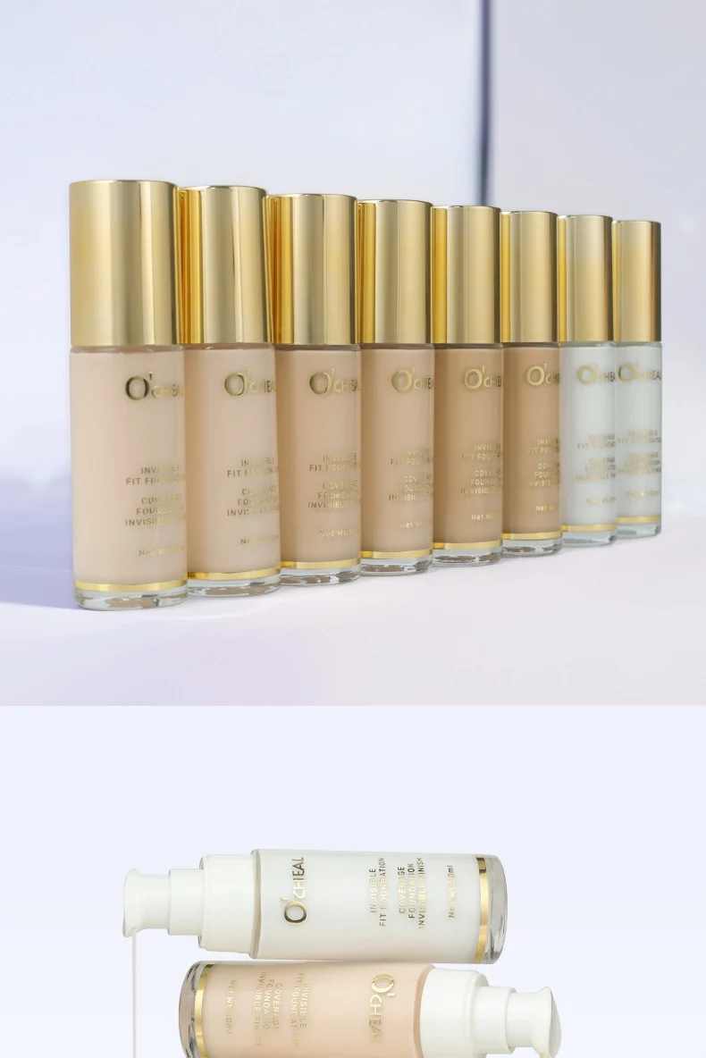 Invisible Fit Foundation Flawless Coverage BB Cream 30ml Natural Long-Lasting Skin Hydrating Makeup 13 invisible fit foundation flawless coverage bb cream 30ml sit 85m9jp89 desc 13