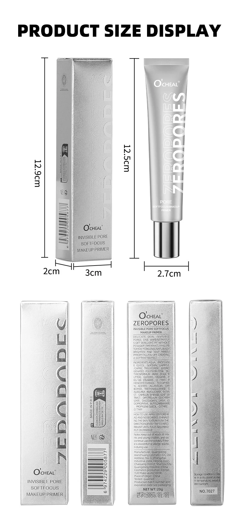 Invisible Pore Primer Soft Focus Makeup Foundation for Smooth Skin 20g 19 invisible pore primer soft focus foundation sit enhmv843 desc 19