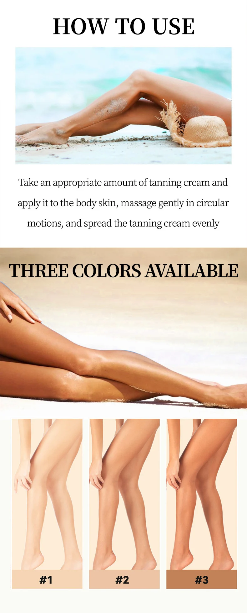 Leg Makeup Cream 40ml Waterproof Full Coverage Airbrush Concealer for Smooth Flawless Legs 10 leg makeup cream waterproof airbrush concealer sit a3f6fzt8 desc 10