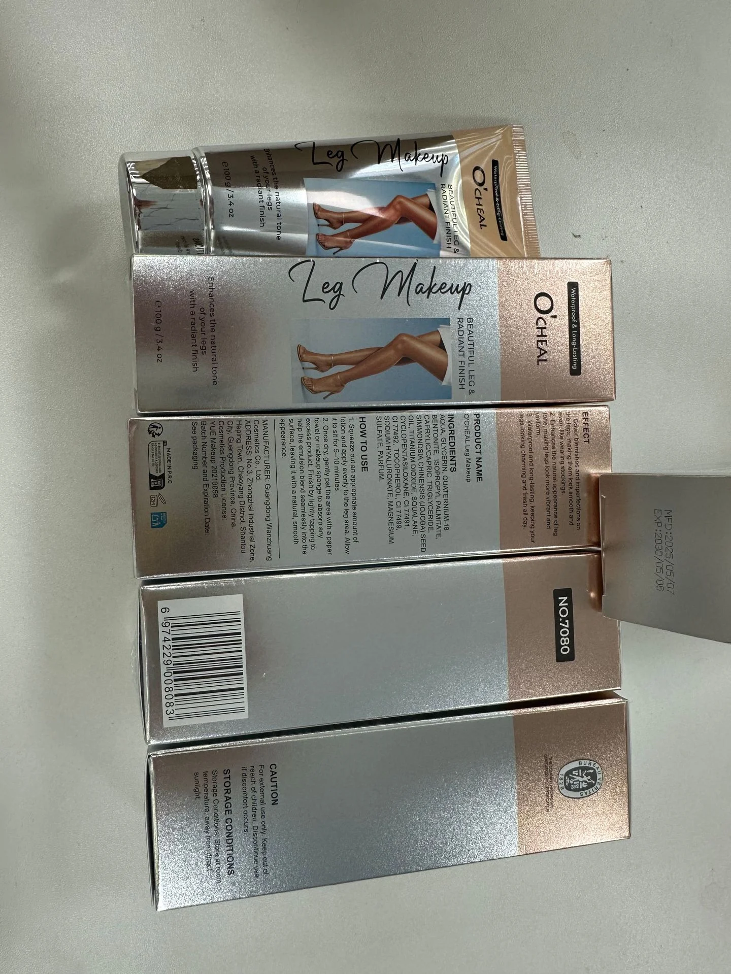 Leg Makeup Waterproof Self Tanner 100g Enhances Natural Tone Airbrush Smooth Finish 4 leg makeup waterproof self tanner 100g sit 4q4xtrn8 desc 4