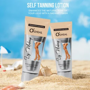 Leg Self Tanning Lotion Waterproof Leg Makeup Legs Concealer Flawless Coverage