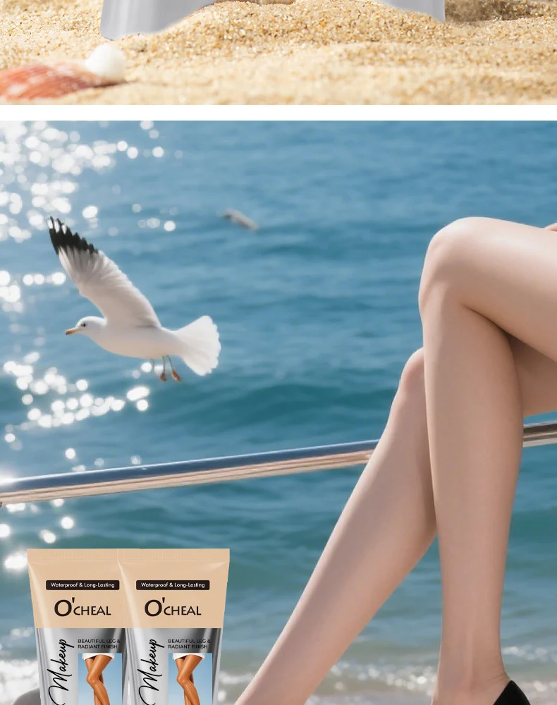 Leg Self Tanning Lotion Waterproof Leg Makeup Legs Concealer Flawless Coverage 2 leg self tanning lotion waterproof leg makeup concealer sit fygm8efb desc 2