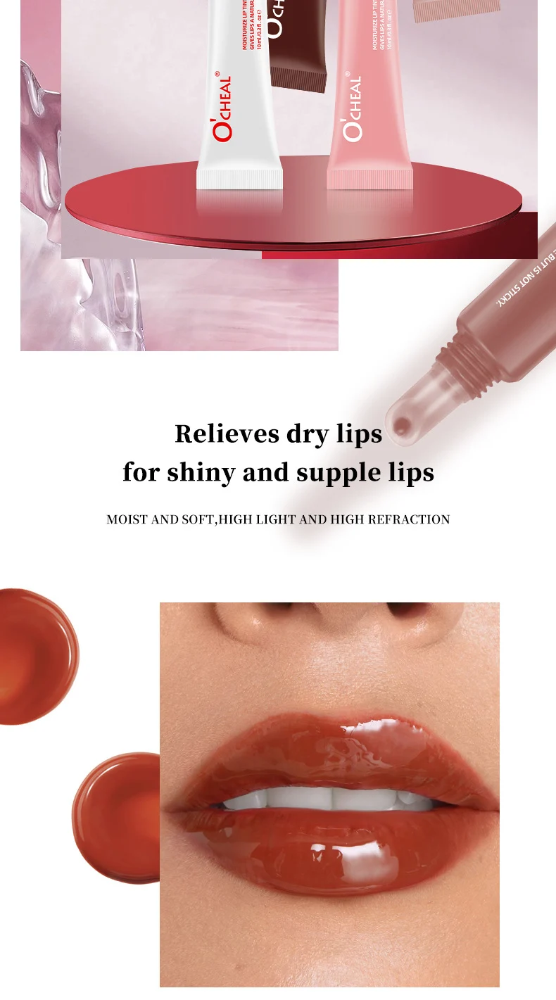 Lip Gloss & Lip Tint Plumping Hydrating Gloss 10ml Non-Sticky Shine 10 lip gloss lip tint plumping hydrating gloss 10ml sit s8f4w5mt desc 10