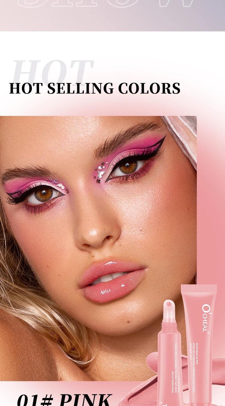 Lip Gloss & Lip Tint Plumping Hydrating Gloss 10ml Non-Sticky Shine 13 lip gloss lip tint plumping hydrating gloss 10ml sit s8f4w5mt desc 13