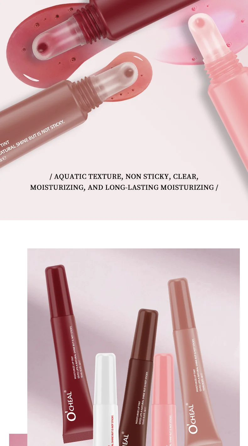 Lip Gloss & Lip Tint Plumping Hydrating Gloss 10ml Non-Sticky Shine 9 lip gloss lip tint plumping hydrating gloss 10ml sit s8f4w5mt desc 9