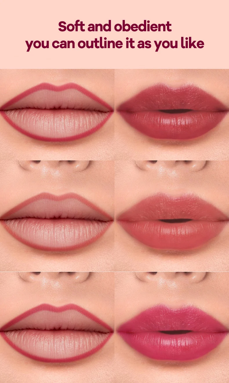 Lip Liner Waterproof Long Lasting Matte Lip Pencil 0.3g 6 lip liner waterproof long lasting matte lip pencil 0 3g sit 5d26t9nt desc 6