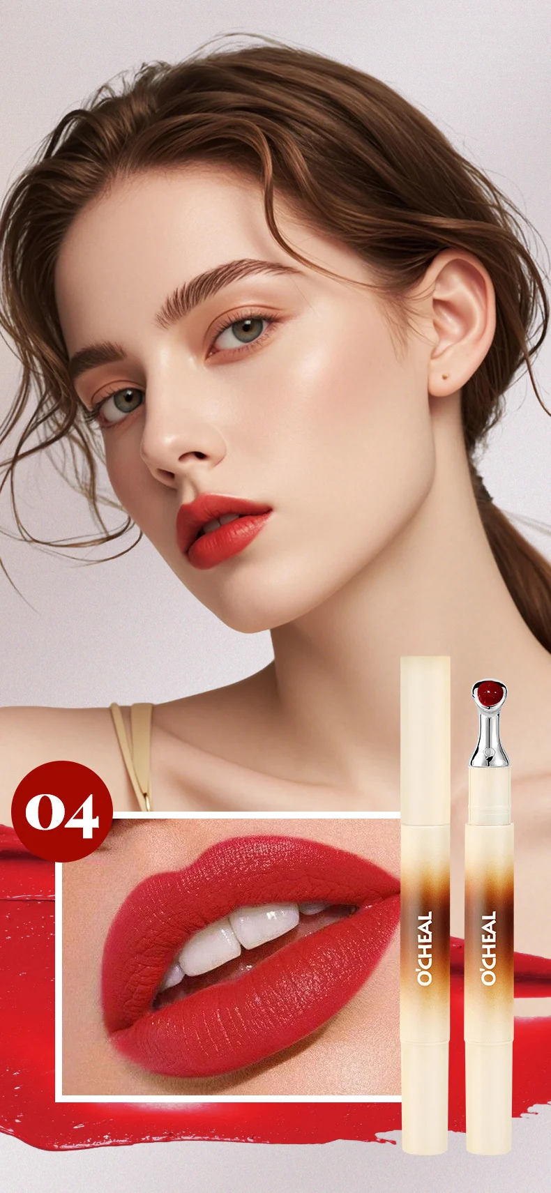 Lip Powder Cream 2g Air Velvet Matte Waterproof Transfer-Resistant Hydrating Liquid Lipstick 14 lip powder cream air velvet matte waterproof hydrating liquid lipstick sit 7nb4xzu7 desc 14