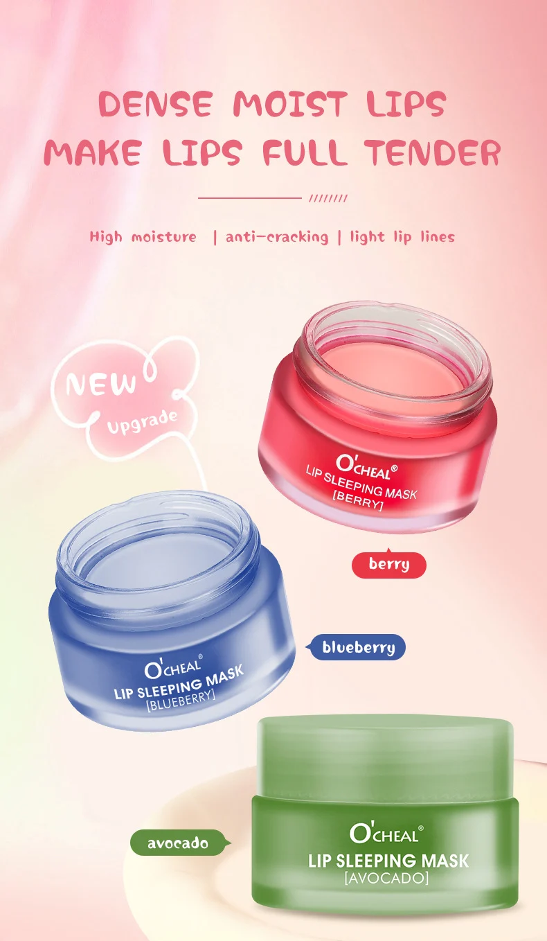 Lip Sleeping Mask Nourishing Repairing Jelly Overnight Lip Balm Moisturizing Exfoliating Lip Care 1 lip sleeping mask nourishing repairing jelly overnight lip balm sit q7c7uqz7 desc 1