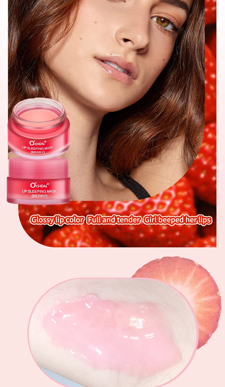 Lip Sleeping Mask Nourishing Repairing Jelly Overnight Lip Balm Moisturizing Exfoliating Lip Care 10 lip sleeping mask nourishing repairing jelly overnight lip balm sit q7c7uqz7 desc 10