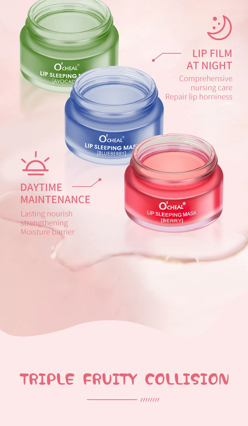 Lip Sleeping Mask Nourishing Repairing Jelly Overnight Lip Balm Moisturizing Exfoliating Lip Care 14 lip sleeping mask nourishing repairing jelly overnight lip balm sit q7c7uqz7 desc 14