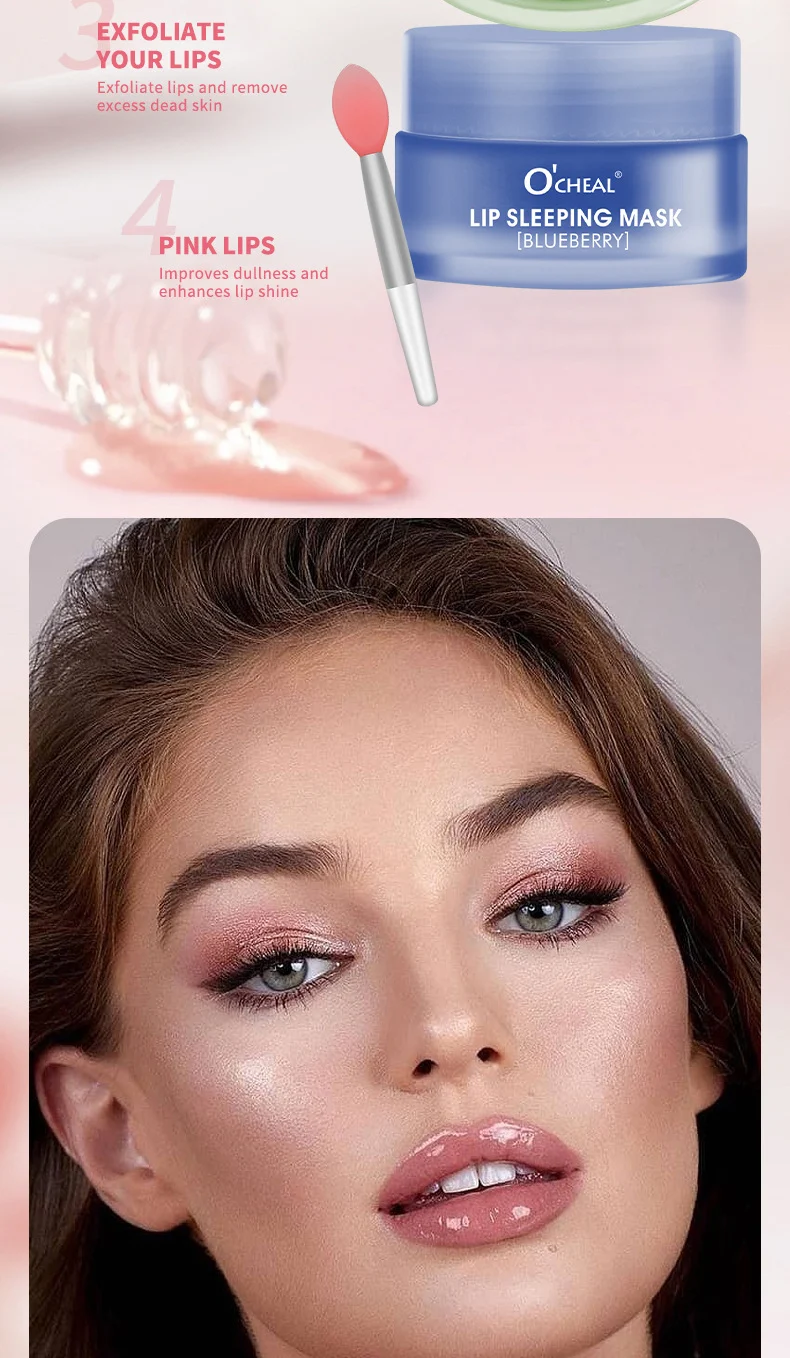 Lip Sleeping Mask Nourishing Repairing Jelly Overnight Lip Balm Moisturizing Exfoliating Lip Care 4 lip sleeping mask nourishing repairing jelly overnight lip balm sit q7c7uqz7 desc 4