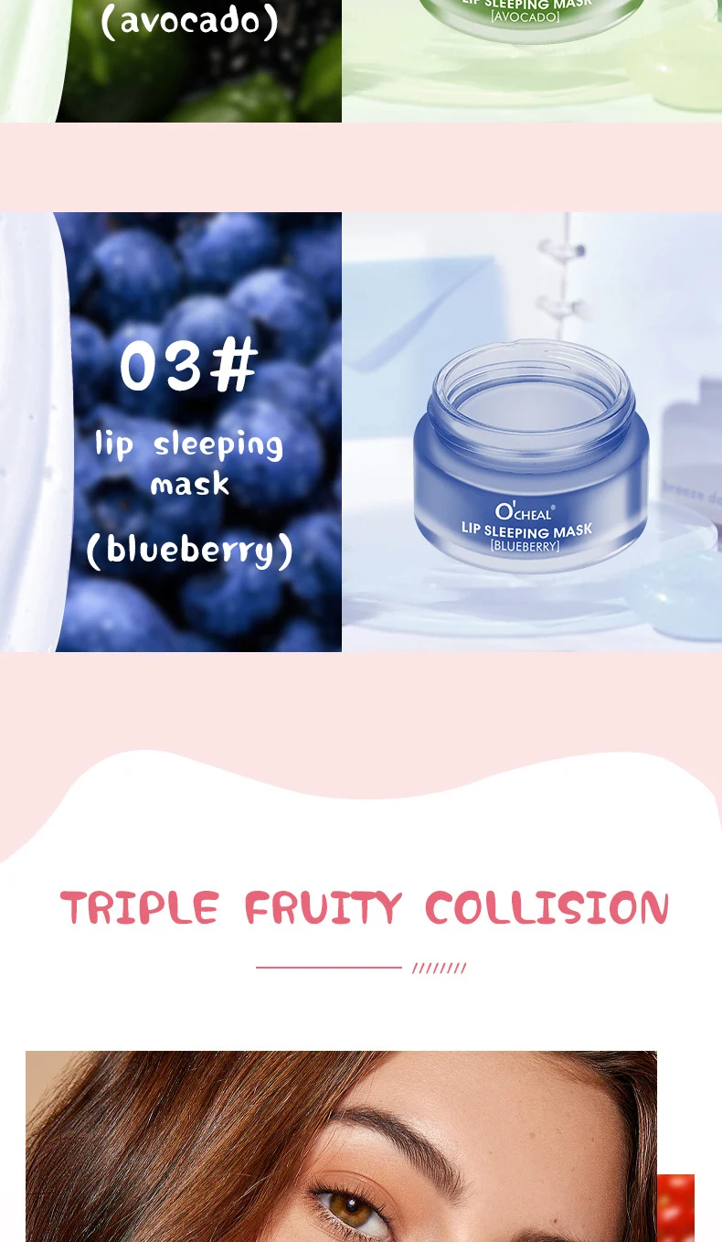 Lip Sleeping Mask Nourishing Repairing Jelly Overnight Lip Balm Moisturizing Exfoliating Lip Care 9 lip sleeping mask nourishing repairing jelly overnight lip balm sit q7c7uqz7 desc 9