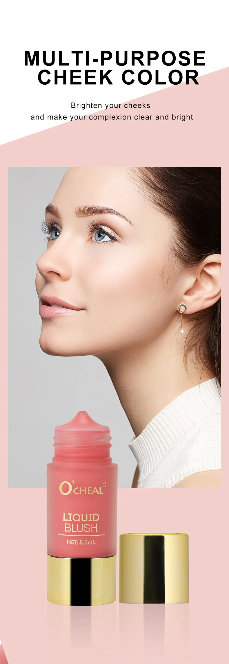Liquid Blush Matte Long Lasting Natural Highlight Contour Face Makeup 2 liquid blush matte long lasting natural makeup sit eb3c5avu desc 2