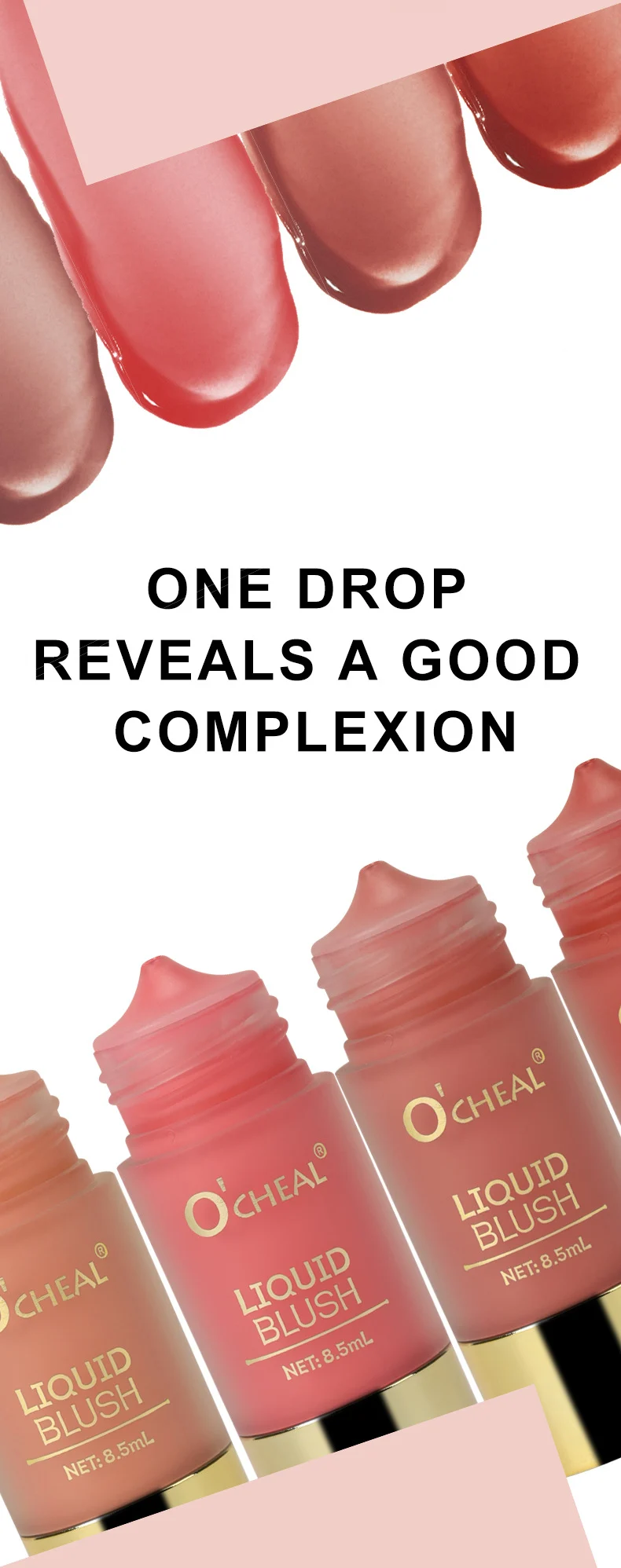Liquid Blush Matte Long Lasting Natural Highlight Contour Face Makeup 3 liquid blush matte long lasting natural makeup sit eb3c5avu desc 3