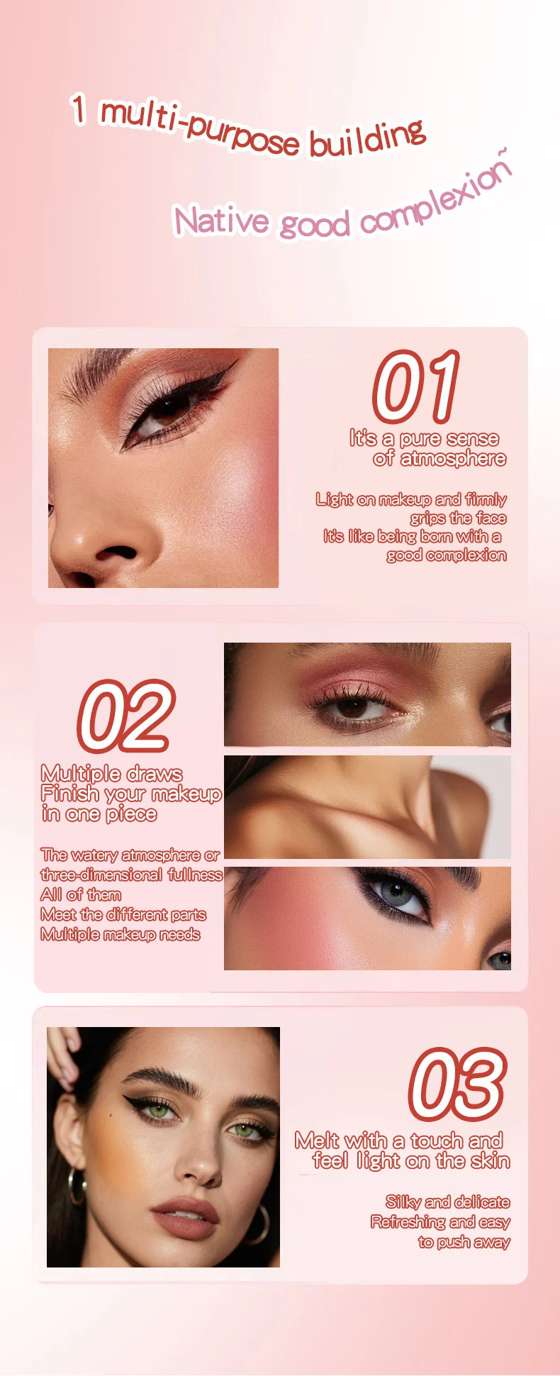 Liquid Blush Soft Liquid Blusher 3ml Matte Press-On Stick Long Lasting Cheek Color 7 liquid blush soft liquid blusher 3ml matte press on stick sit f8n88pba desc 7