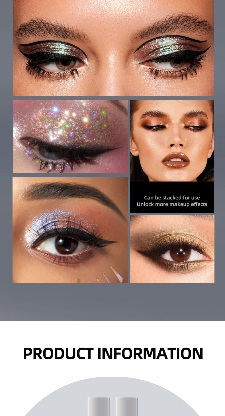 Liquid Eyeshadow Shimmer Highlighter Glitter Eyeshadow for Stage Makeup 13 liquid eyeshadow shimmer highlighter glitter 4ml sit zuwgwnxd desc 13