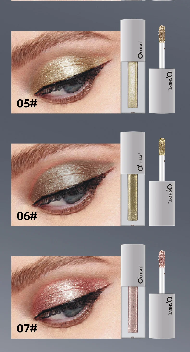 Liquid Eyeshadow Shimmering Glitter Eye Makeup Long-lasting Sparkling Metallic 14 liquid eyeshadow shimmering glitter sparkling metallic sit dfm9e5e3 desc 14