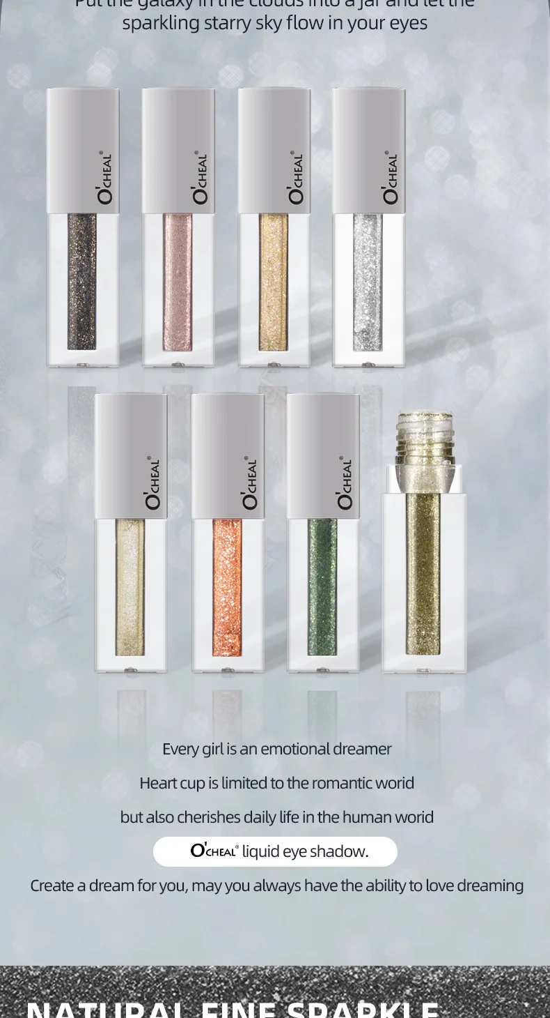 Liquid Eyeshadow Shimmering Glitter Eye Makeup Long-lasting Sparkling Metallic 9 liquid eyeshadow shimmering glitter sparkling metallic sit dfm9e5e3 desc 9