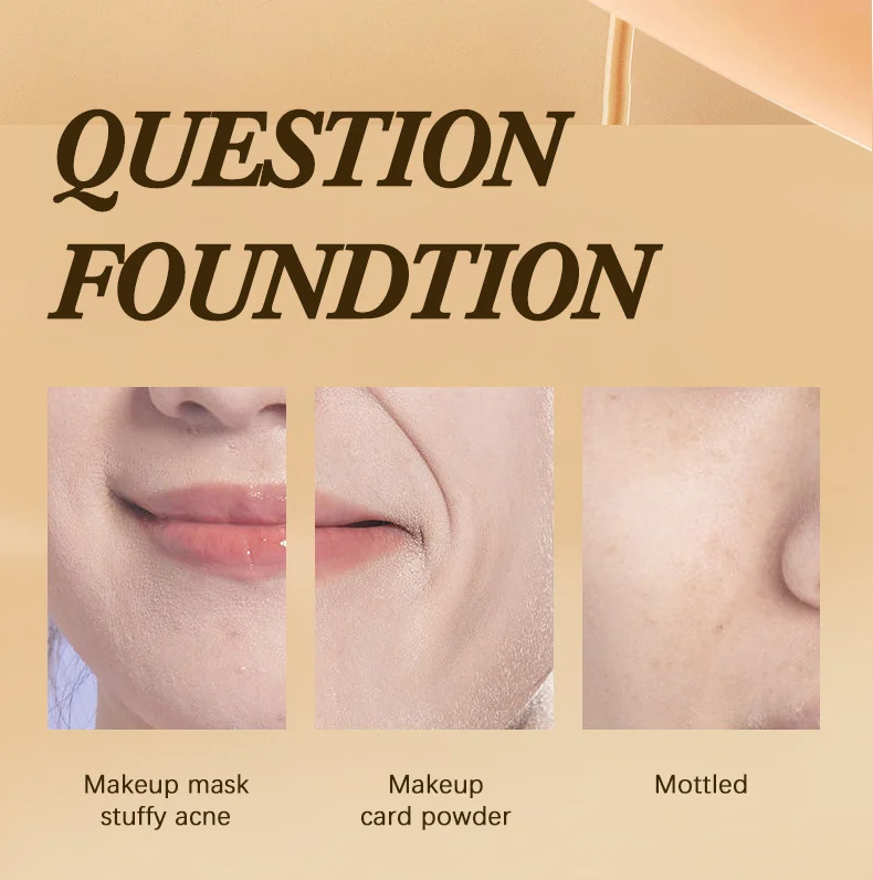 Liquid Foundation 4-Color Long-Lasting Waterproof Oil Control Concealer 32ml 2 liquid foundation long lasting concealer 32ml sit bjehk8sd desc 2