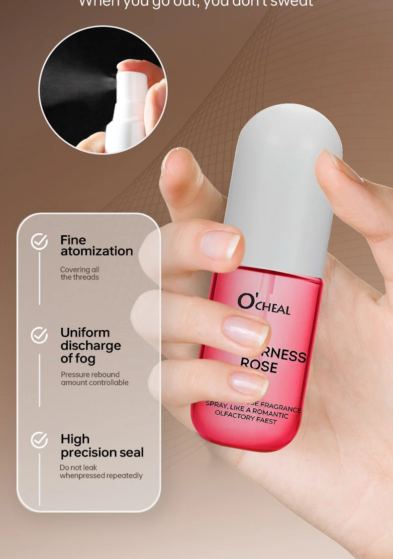 Long Lasting Perfume Spray for Women, Wilderness Rose & Coconut Vanilla Fragrance, 70g 10 long lasting perfume spray wilderness rose coconut vanilla sit xkrswgwu desc 10