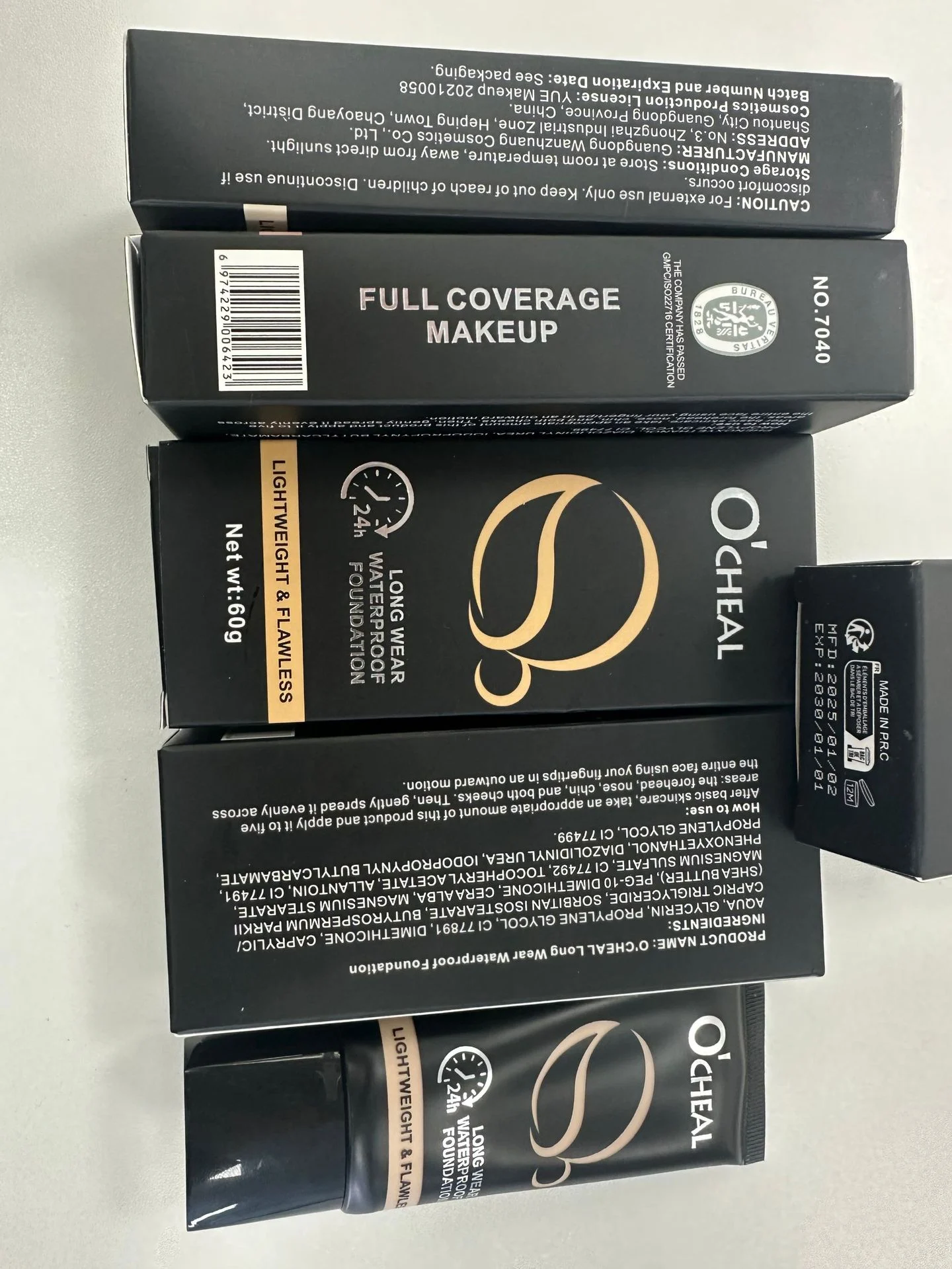Long Wear Waterproof Foundation Full Coverage Makeup with Brush 4 long wear waterproof foundation full coverage brush sit kddxpydw desc 4