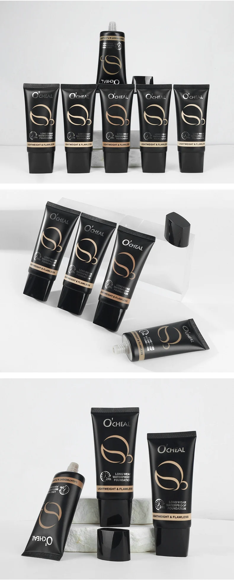 Long Wear Waterproof Foundation Lightweight Flawless Full Coverage 24h Makeup 60g 14 long wear waterproof foundation lightweight flawless full coverage 24h makeup sit vdg3wdsn desc 14