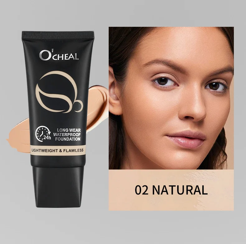 Long Wear Waterproof Foundation Lightweight Flawless Full Coverage 24h Makeup 60g 8 long wear waterproof foundation lightweight flawless full coverage 24h makeup sit vdg3wdsn desc 8