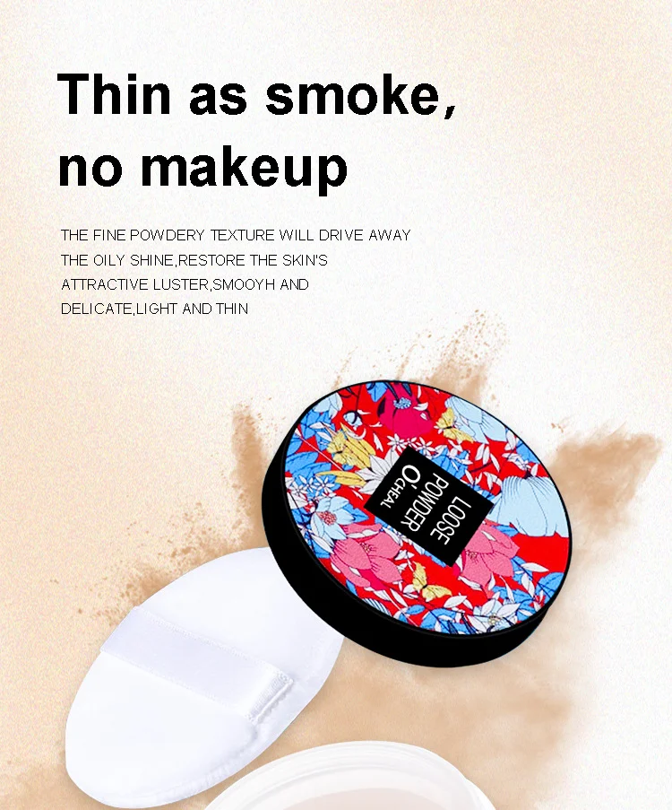 Loose Powder Makeup Setting Powder Oil Control Waterproof Sweatproof Translucent Finishing Powder 1 loose powder makeup setting powder oil control waterproof sit xh4639ab desc 1