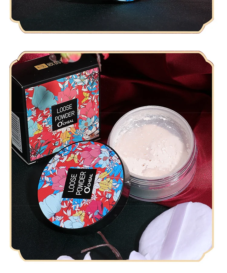 Loose Powder Makeup Setting Powder Oil Control Waterproof Sweatproof Translucent Finishing Powder 10 loose powder makeup setting powder oil control waterproof sit xh4639ab desc 10