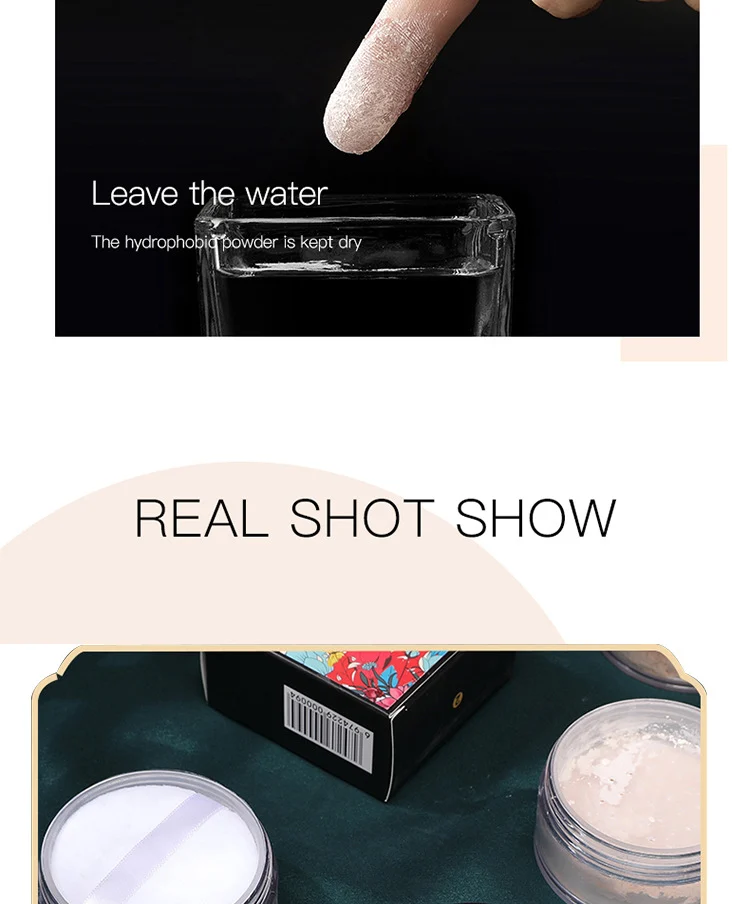 Loose Powder Makeup Setting Powder Oil Control Waterproof Sweatproof Translucent Finishing Powder 7 loose powder makeup setting powder oil control waterproof sit xh4639ab desc 7
