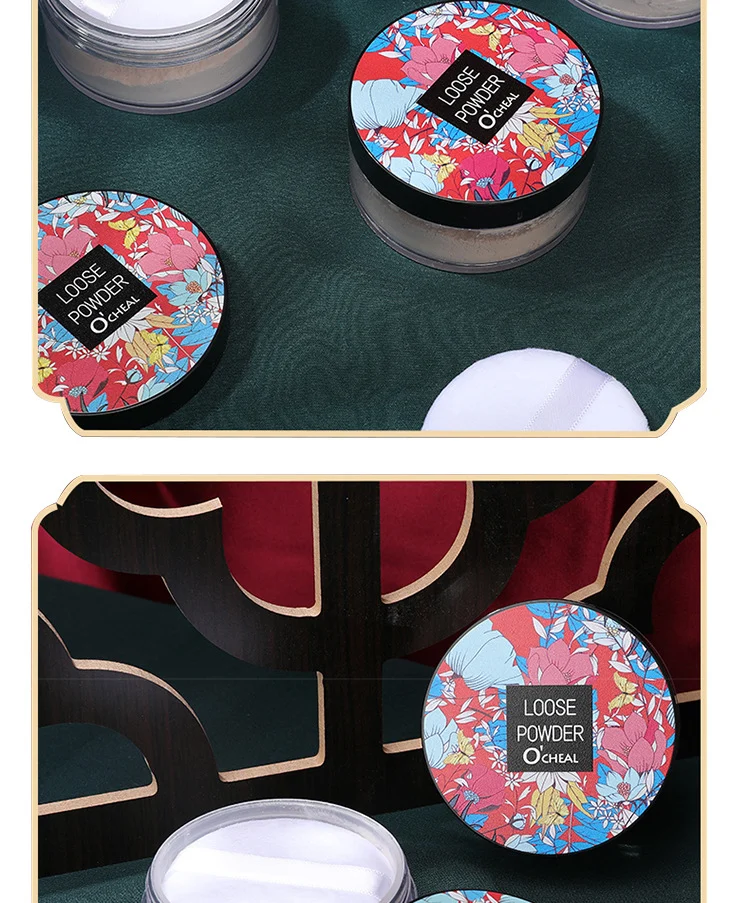 Loose Powder Makeup Setting Powder Oil Control Waterproof Sweatproof Translucent Finishing Powder 8 loose powder makeup setting powder oil control waterproof sit xh4639ab desc 8
