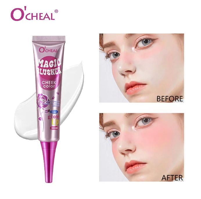 Magic Blusher Liquid Blush Waterproof Temp-Sensitive Color-Change 19 magic blusher liquid blush waterproof temp sensitive color change sit trprkt7h desc 19