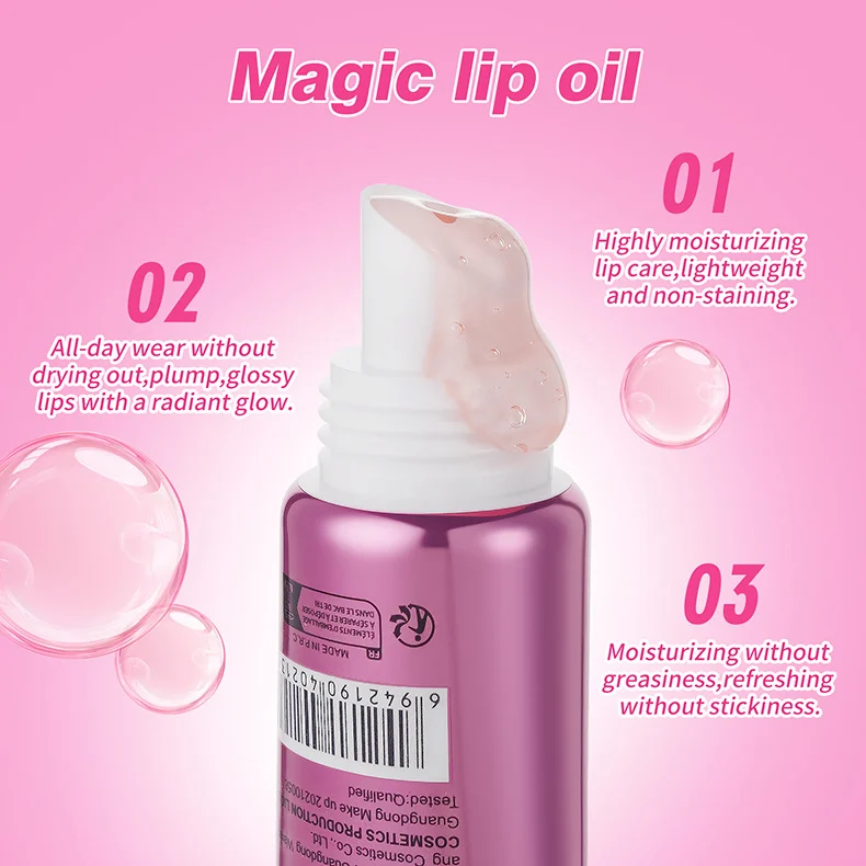 Magic Lip Oil Temperature Change Thermo-chromic Nourishing Glossy Lip Treatment 10ml 5 magic lip oil temperature change thermochromic 10ml sit peafz5sx desc 5