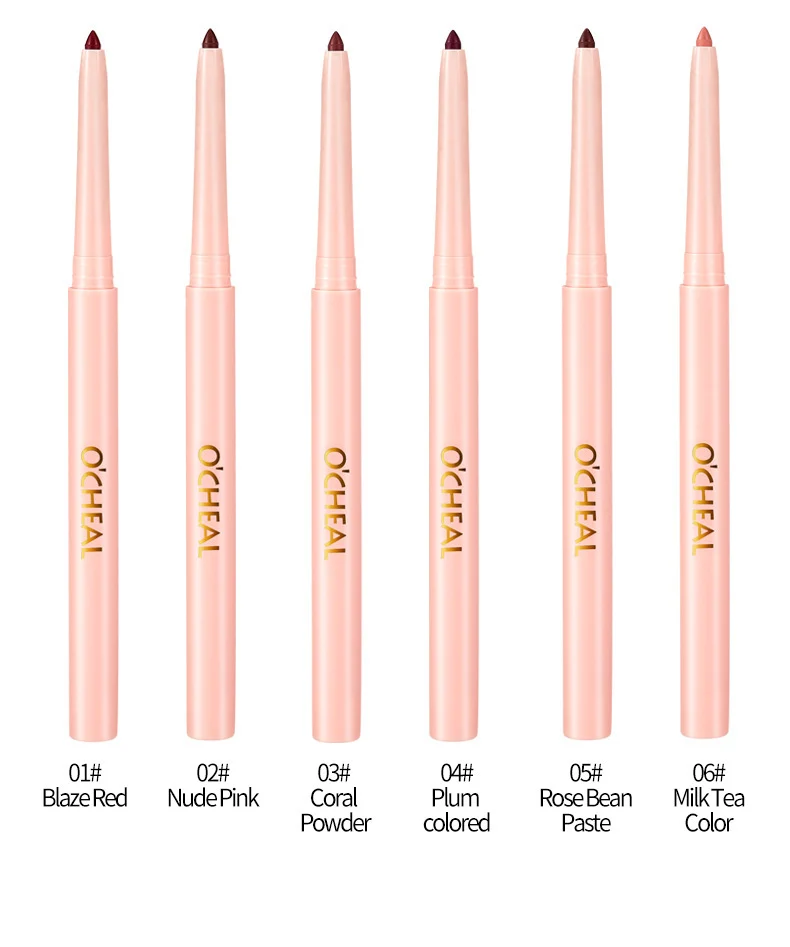 Matte Lip Liner Pencil Waterproof Long-Lasting Lipstick 2-in-1 Lip Contour Pen 14 matte lip liner pencil waterproof long lasting lipstick 2 in 1 sit nw3r7qap desc 14