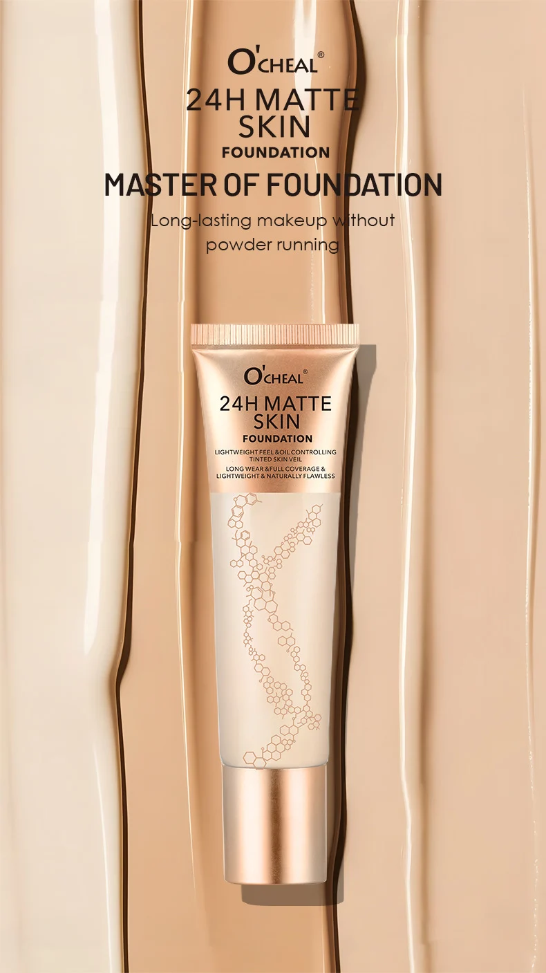 Matte Liquid Foundation Oil Control Full Coverage Long-Lasting Makeup Foundation 30ml 1 matte liquid foundation oil control full coverage sit wxxr6qgr desc 1