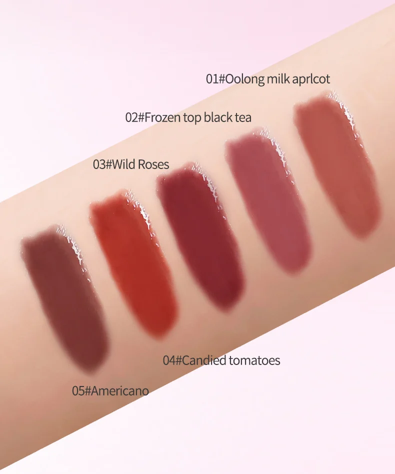 Matte Liquid Lip Gloss Waterproof Non-Sticky Long Lasting Lipstick Tint 12 matte liquid lip gloss waterproof non sticky sit yhnq6y2u desc 12