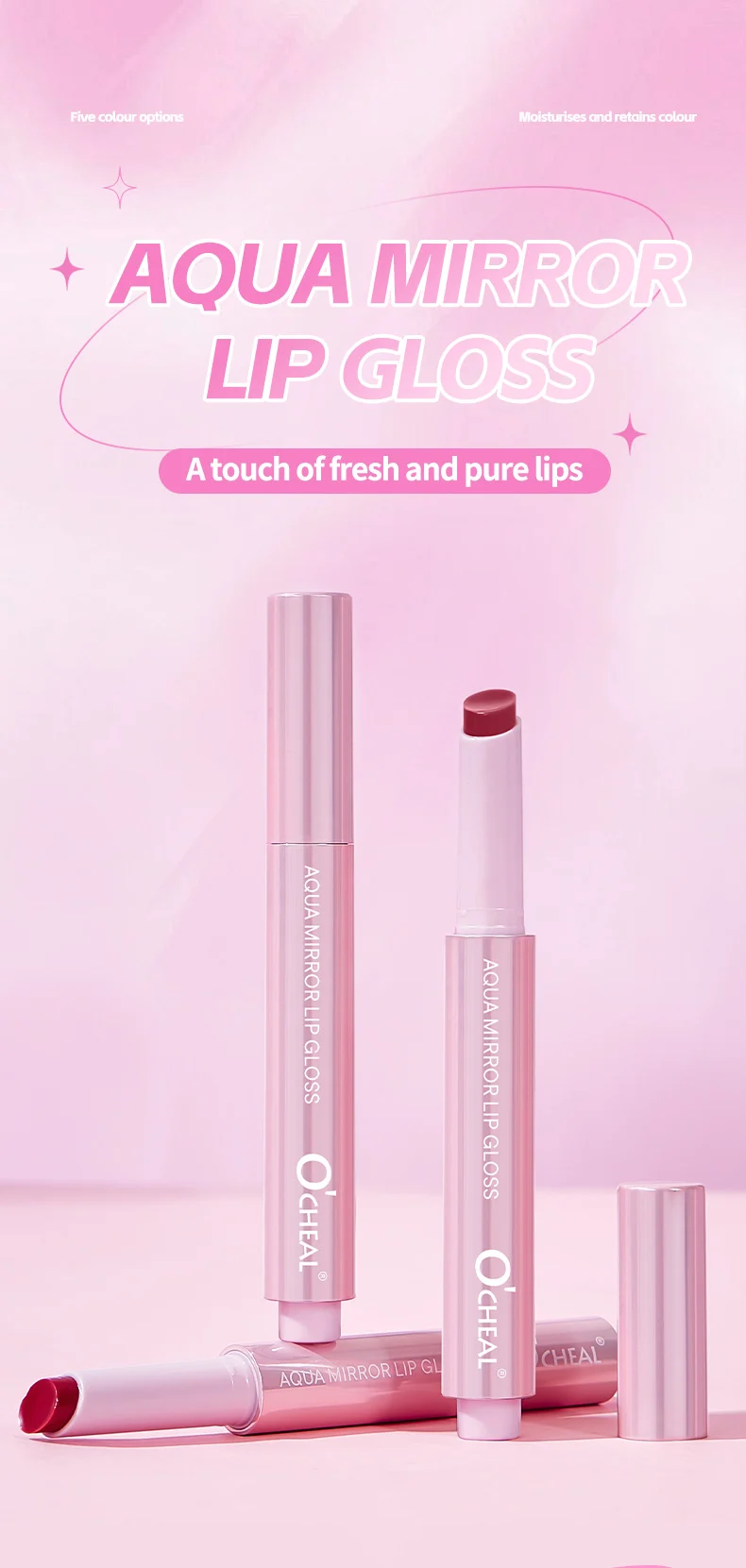 Matte Liquid Lip Gloss Waterproof Non-Sticky Long Lasting Lipstick Tint 5 matte liquid lip gloss waterproof non sticky sit yhnq6y2u desc 5